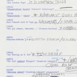 Western questionnaire, answ...