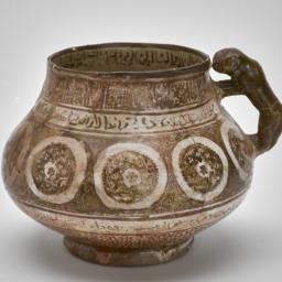 Jar with Lion Handle