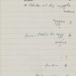 Eastern questionnaire, blue...