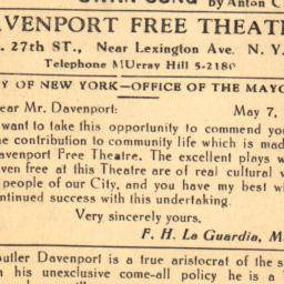 Davenport Free Theatre