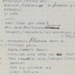 Western questionnaire, answ...