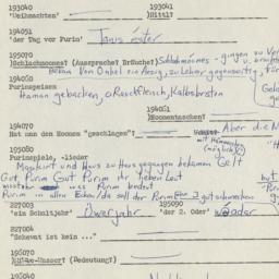 Western questionnaire, answ...