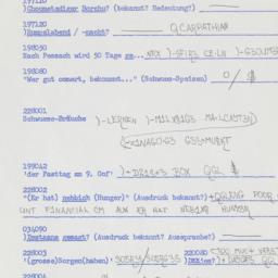 Western questionnaire, answ...