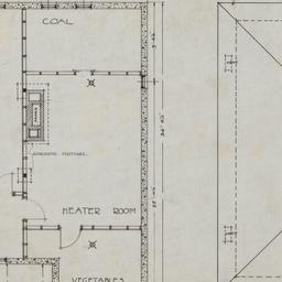 Basement, roof plans