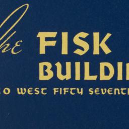 The Fisk Building, 250 W. 5...
