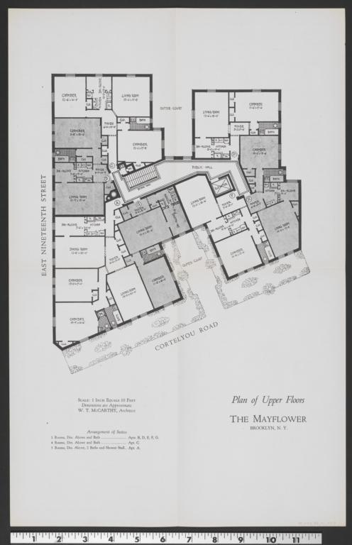 The Mayflower Plymouth 15 Central Park West Typical Floor Plan