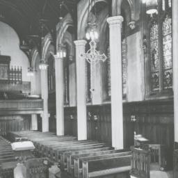 James Chapel interior, mono...