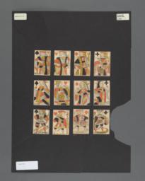 Standard deck of playing cards with French suits,  Languedoc pattern