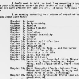 Letter from Gunnar Myrdal t...