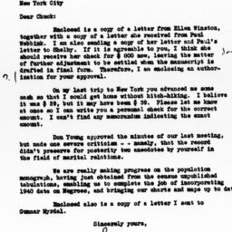 Letter from Samuel A. Stouf...