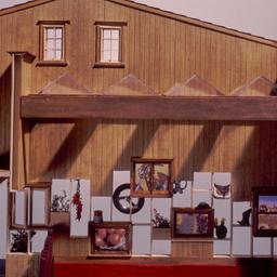 Model, waiting area.