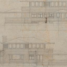 Working drawing #5: East, w...