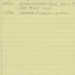 Western questionnaire, answ...