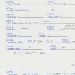 Western questionnaire, answ...