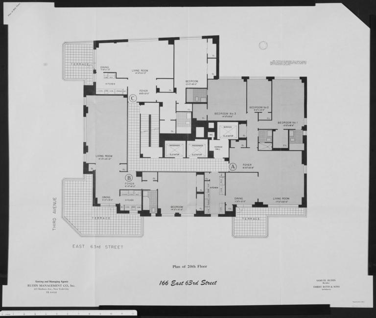 beekman-townhouse-166-e-63-street-plan-of-20th-floor-columbia-digital-library-collections