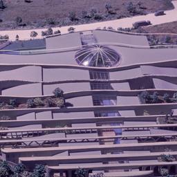 Model, aerial view.
