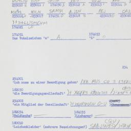 Western questionnaire, answ...