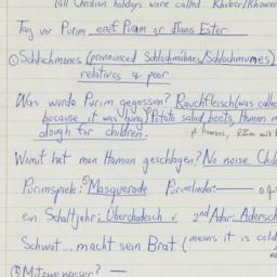 Western questionnaire, answ...