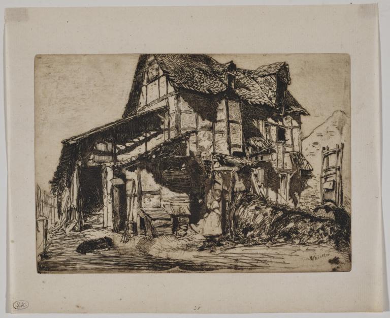 The Unsafe Tenement, from the series The French Set