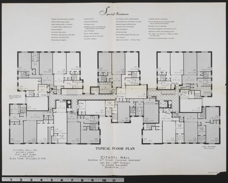 Citadel Hall, 4340 38 Street, Typical Floor Plan The