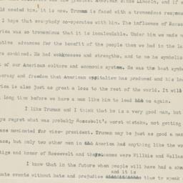 14 April 1945 letter to par...