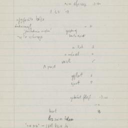 Eastern questionnaire, blue...