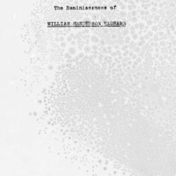Reminiscences of William He...