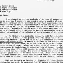 Letter from T.J. Woofter, J...
