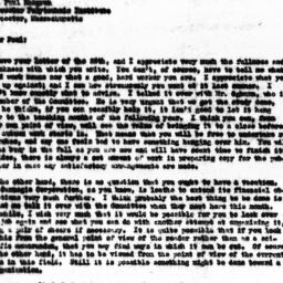 Letter from Samuel A. Stouf...