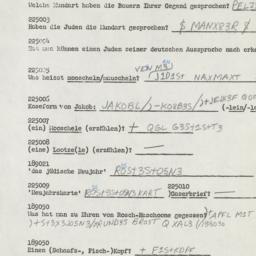 Western questionnaire, answ...