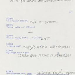 Western questionnaire, answ...