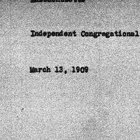 Carnegie Index Cards, Churc...