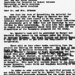 Letter from Frederick P. Ke...