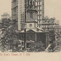 St. Paul's Chapel, N. Y...