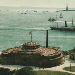 New York Harbor from Battery