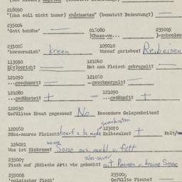 Western questionnaire, answ...