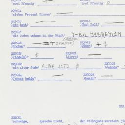 Western questionnaire, answ...