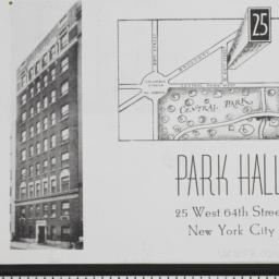 Park Hall, 25 W. 64 Street