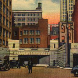 Entrance to Holland Tunnel,...