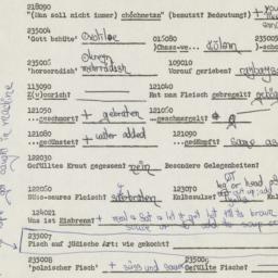 Western questionnaire, answ...