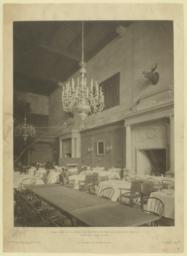 General view of new Dining Hall, Harvard Club, West 44th Street, New York, N. Y. McKim, Mead & White, Architects