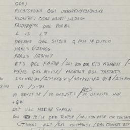 Western questionnaire, answ...