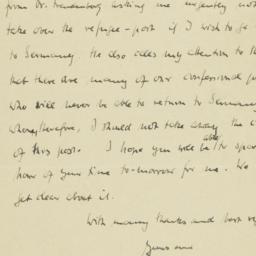 Letter from Dietrich Bonhoe...