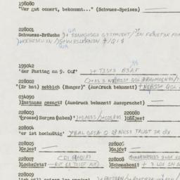 Western questionnaire, answ...