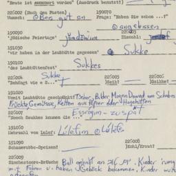 Western questionnaire, answ...