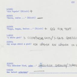 Western questionnaire, answ...