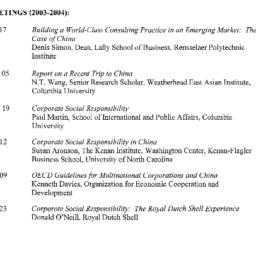 Schedules, China: Internati...
