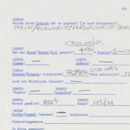 Western questionnaire, answ...