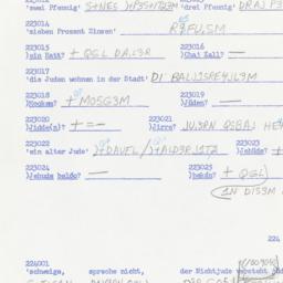 Western questionnaire, answ...