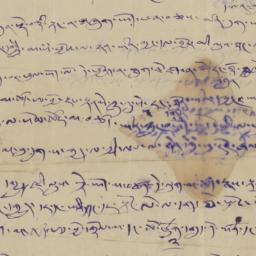 Letter to Blo bzang mdzod p...